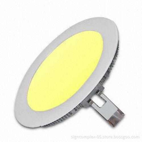 6-inch LED Panel Light with 40,000 Hours Lifespan and Milk Color PMMA Reflector